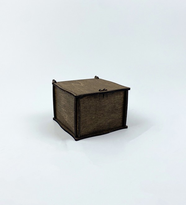 Коробочка з фанери 9,5х9х6,5см