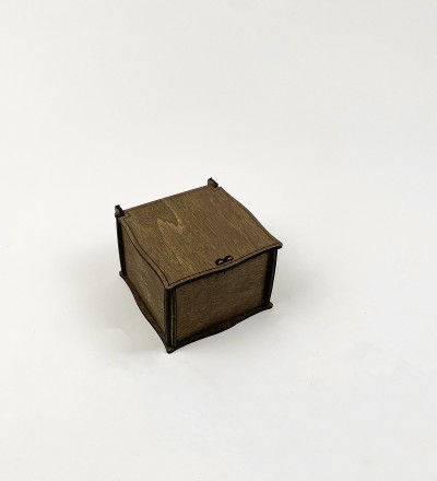 Коробочка з фанери 9,5х9х6,5см
