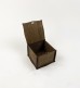 Коробочка з фанери 9,5х9х6,5см