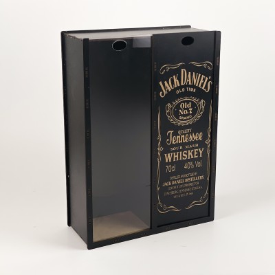 Коробочка прямокутна з прозорою кришкою та гравіюванням "Jack Daniel`s" Коробочка прямокутна з прозорою кришкою та гравіюванням "Jack Daniel`s"