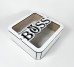 Коробка квадратна з прозорою кришкою "Respect BOSS"